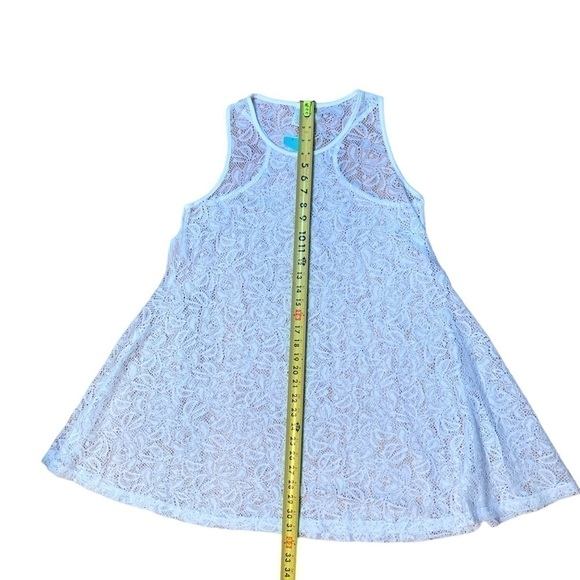 Copy - WEST Loop White Lace Swim Coverup - Picture 10 of 11